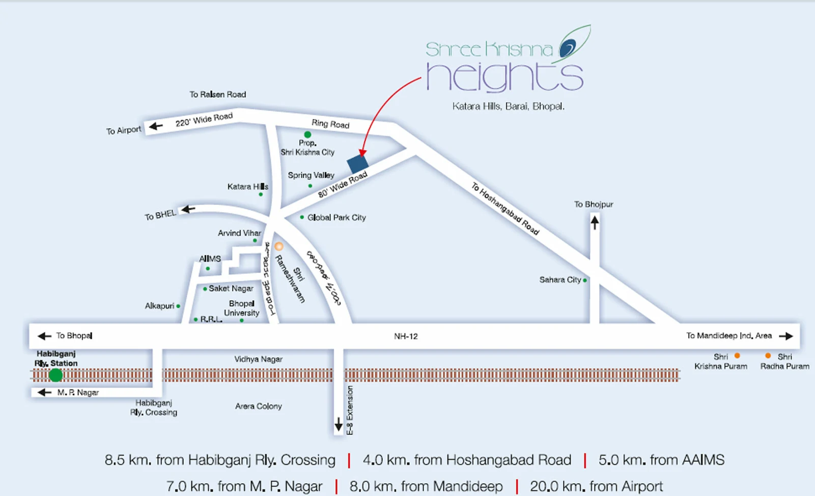 3 BHK Flats in Bhopal for Sale | Ready to Move Flats in Bhopal